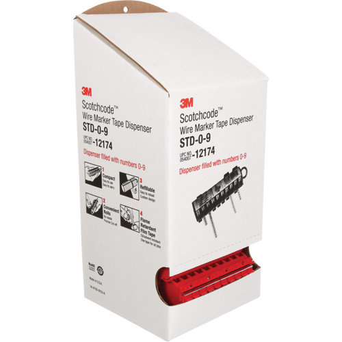 ScotchCode Wire Marker Dispenser Equipex
