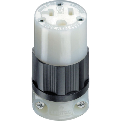 Connecteur verrouillable de calibre industriel, 5-20R, Nylon Equipex