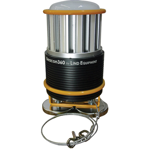 Lampe de travail portative Beacon360 GO avec fixation magn&eacute;tique, DEL, 45 W, 6000 lumens, Boîtier en Aluminium Equipex