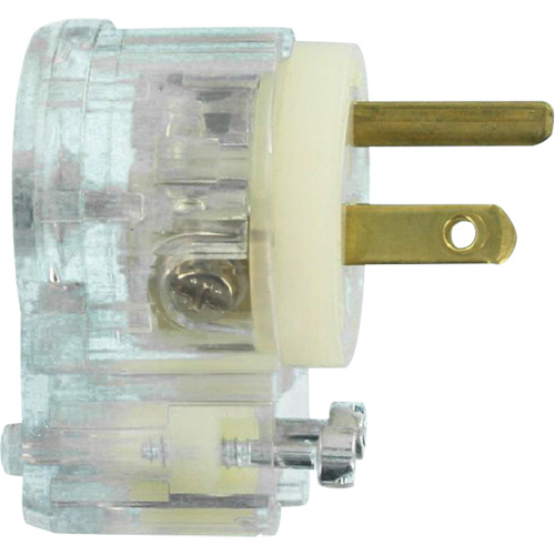 Prise de rallonge &agrave; angle de qualit&eacute; hospitali&egrave;re, Nylon, 15 A, 125 V Equipex