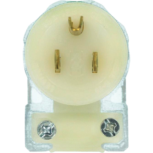 Prise de rallonge &agrave; angle de qualit&eacute; hospitali&egrave;re, Nylon, 15 A, 125 V Equipex