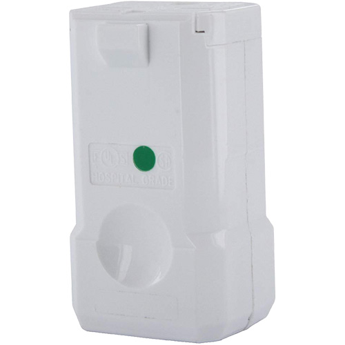 Connecteur de prise de rallonge de qualit&eacute; hospitali&egrave;re, 6-15R, Nylon Equipex