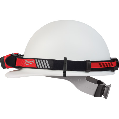 Lampe USB pour casque de s&eacute;curit&eacute; Beacon, DEL, 600 lumens, 2 hres de fonctionnement, piles Rechargeable Equipex