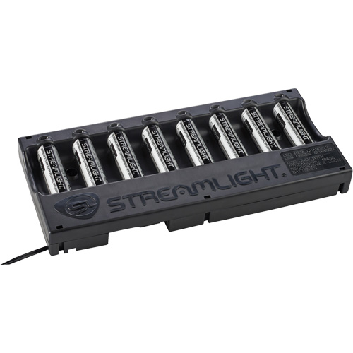 Chargeur USB pour 8 piles & piles Equipex