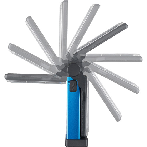 FlipMate Compact Multi-Function Work Light, LED, 500 Lumens, Aluminum Housing Equipex