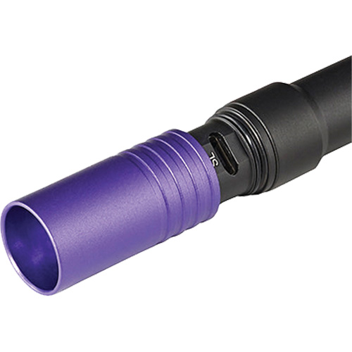 Lampe stylo UV avec port de recharge micro USB Stylus Pro, DEL, Corps en Aluminium, piles Rechargeable, Compris Equipex