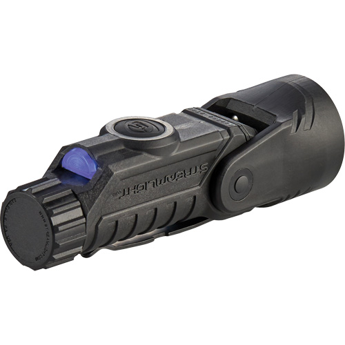 Lame de poche &agrave; alimentation multiple &agrave; angle droit pour casque Vantage 180 X, DEL, Piles Rechargeable/CR123A, Polym&egrave;re de nylon Equipex