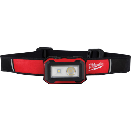 Lampe frontale magn&eacute;tique et lampe de travail, DEL, 450 lumens, 2,5 hres de fonctionnement, piles Rechargeable Equipex