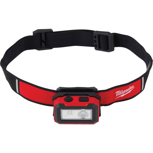Lampe frontale magn&eacute;tique et lampe de travail, DEL, 450 lumens, 2,5 hres de fonctionnement, piles Rechargeable Equipex