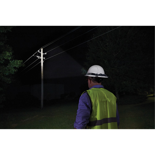 Intrinsically Safe Spot/Flood Headlamp, LED, 310 Lumens, 40 Hrs. Run Time, AAA Batteries Equipex