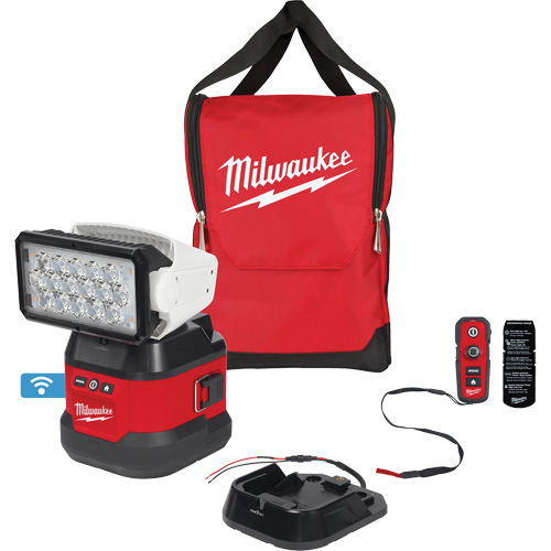 Utility Remote Control Search Light Kit, LED, 4250 Lumens Equipex
