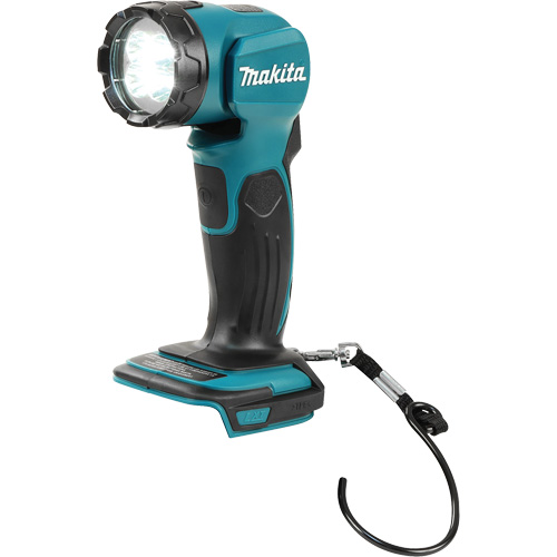 Lampe de poche 18V au lithium-ion, DEL, 160 lumens, 54 hres de fonctionnement, Bloc-pile Rechargeable, Caoutchouc Equipex