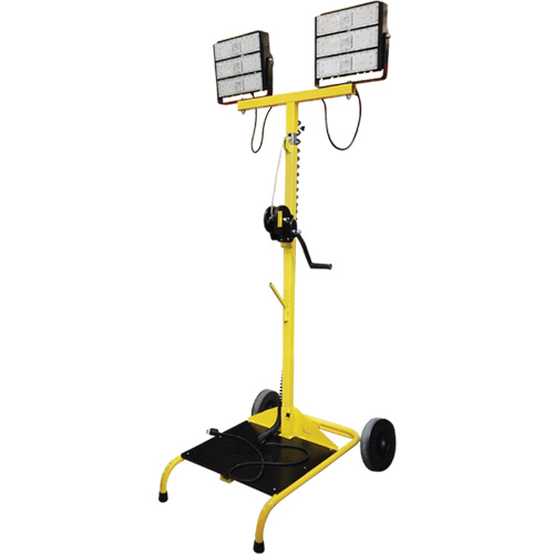 Beacon978 Light Cart with Winch, LED, 150 W, 22500 Lumens, Aluminum Housing Equipex