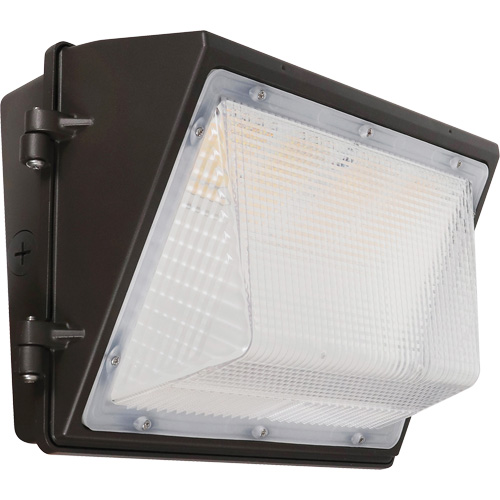 Non-Cutoff Wall Pack, LED, 120 - 277 V, 75 - 110 W, 9.33" H x 6.65" W x 14.5" D Equipex