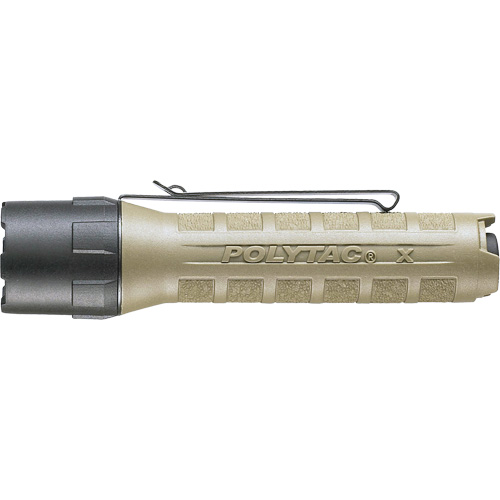 Polytac&reg; X Flashlight, LED, 600 Lumens, CR123A Batteries Equipex