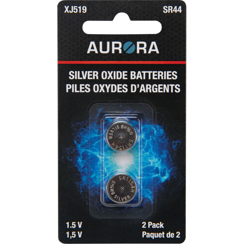 Piles d'oxyde d'argent 377BP, 1,55 V Equipex