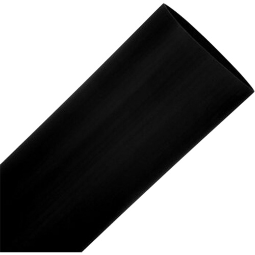 Black Heat Shrink Tubing, Thin Wall, 100', 0.75" (19.05 mm) - 1.5" (38.1 mm) Equipex