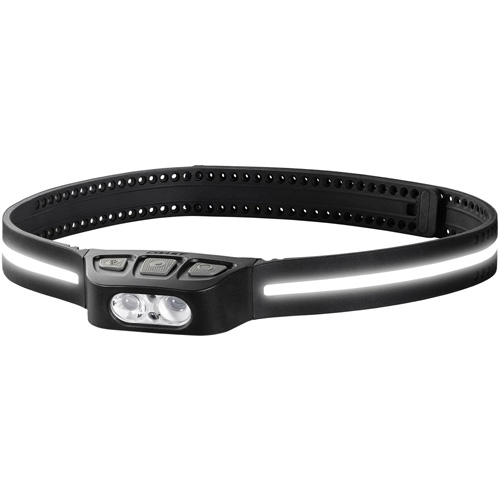LHS500R 360° Lighting Headlamp, LED, 515 Lumens, 2.5 Hrs. Run Time, Rechargeable Batteries Equipex