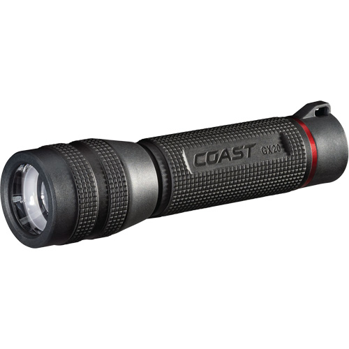 Lampe de poche hydrofuge &agrave; deux modes d'alimentation GX20, 1200 lumens, Piles AAAA Equipex