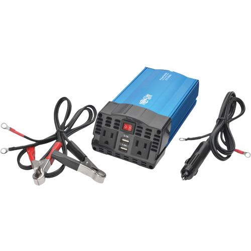 PowerVerter&reg; Ultra-Compact Car Inverter with 2 AC Outlets Equipex