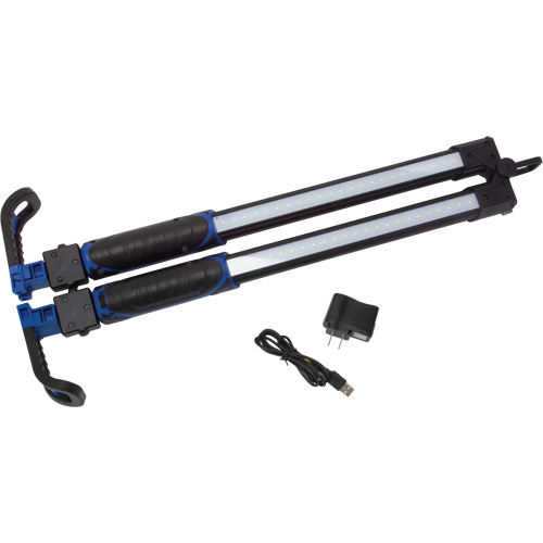 Foldable Underhood Work Light, Hook, Rechargeable, 1400 Lumens Equipex