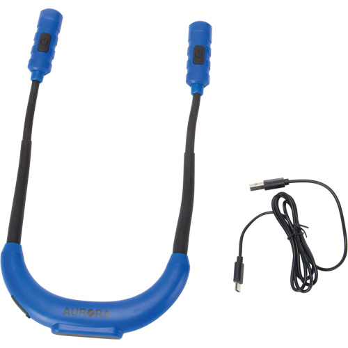 Lampe de travail, Lampe tour de cou, Rechargeable, 300 lumens Equipex