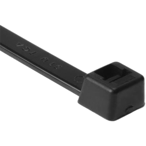 Heavy-Duty Cable Tie, 15" Long, 120 lbs. Tensile Strength, Black Equipex