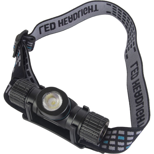 Magnetic Headlamp, LED, 1100 Lumens, 4.5 Hrs. Run Time, Rechargeable Batteries Equipex