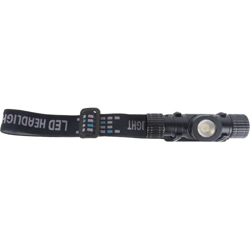 Magnetic Headlamp, LED, 1100 Lumens, 4.5 Hrs. Run Time, Rechargeable Batteries Equipex