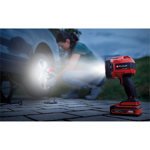 Projecteur &agrave; DEL sans fil 18V (outil seulement), DEL, 2500 Lumens, Piles Rechargeable Equipex