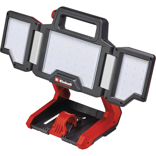 Lampe de travail &agrave; DEL professionnelle &agrave; panneaux pliants lumens sans fil 18V, DEL, 3600 lumens Equipex