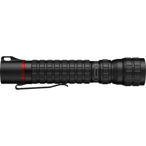 G40R Waterproof Flashlight with Twist Focus, LED, 650 Lumens, Rechargeable Batteries Equipex