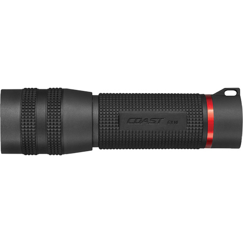 GX10 Waterproof Flashlight with Twist Focus, LED, 360 Lumens, AAA Batteries Equipex