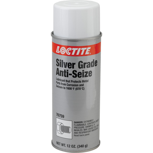 Antigrippant qualit&eacute; argent, Canette a&eacute;rosol, Temp. max. de 1600°F (871°C) Equipex
