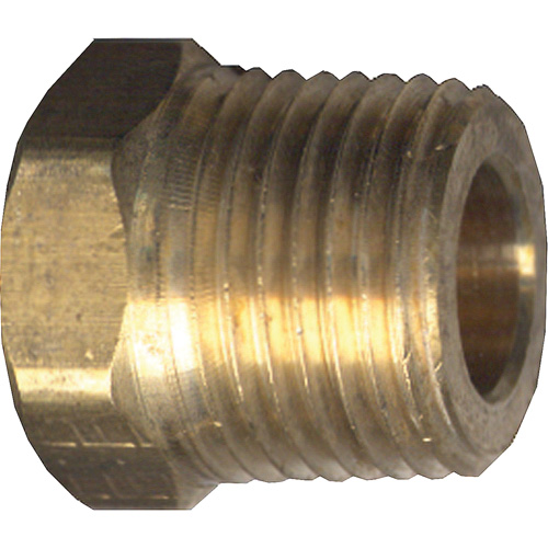 Bouchon creux &agrave; t&ecirc;te hexagonale, Tuyau, 1/4" dia., Laiton Equipex