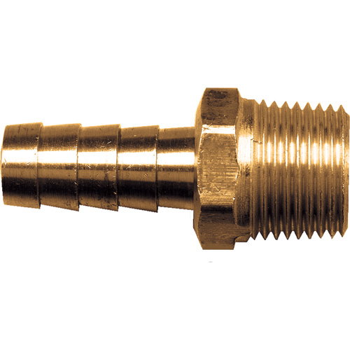 Raccord m&acirc;le de boyau, Laiton, 3/4" x 3/4" Equipex
