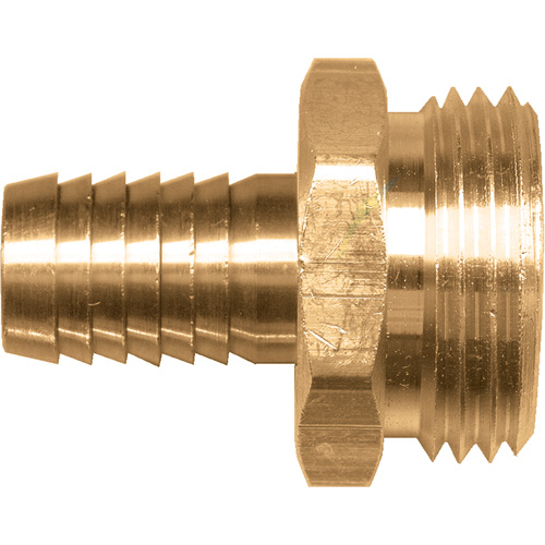 Raccord m&acirc;le de boyau, Laiton Equipex