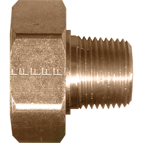 Raccord pivotant, 1/2" dia., Laiton Equipex