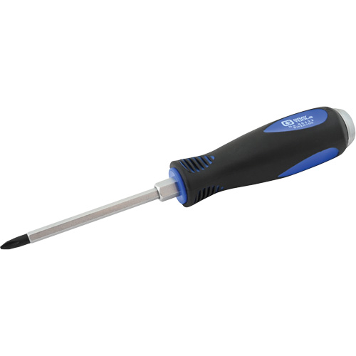 Tournevis Phillips, #2, 8-1/4" l, Prise Coussin&eacute;e Equipex