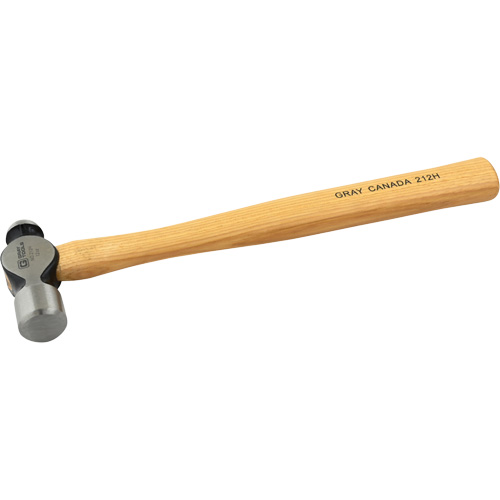 Marteau &agrave; panne sph&eacute;rique, Poids de la t&ecirc;te 12 oz, Face Ordinaire, Prise Bois Equipex