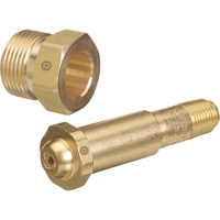 Regulator Nut, Brass Equipex