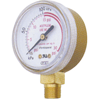 Pressure Gauges, 1-1/2" , 0-30 psi, Bottom Mount, Analogue Equipex
