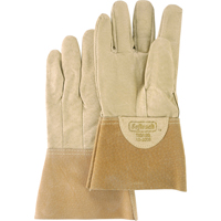 Softouch Welding Gloves, Pigskin Leather, Size Medium Equipex
