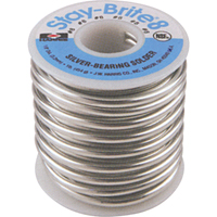 M&eacute;taux d'apport Stay-Brite, Sans plomb, 96 % d'&eacute;tain, 4 % d'argent, &acirc;me Plein, dia. 0,125" Equipex