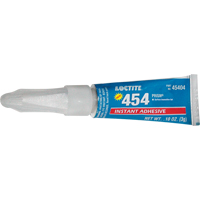 Adh&eacute;sif instantan&eacute; en gel Prism 454, Transparent, Tube, 3 g Equipex