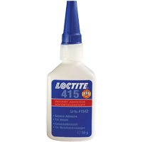 Adh&eacute;sif Super Bonder 415, Transparent, Bouteille, 1 oz Equipex
