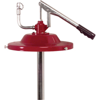 Manual Lubrication Pumps - Volume Delivery Loader Pumps, Zinc, 1 Lb./6 strokes, Fits 5 gal. Equipex