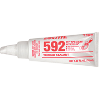 Thread Sealant 592 PST Slow Cure, Tube, 250 ml, -53.88° C - 204° C/-65° F - 400° F Equipex