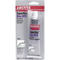 Superflex RTV Silicone Adhesive Sealant, Tube, Blue Equipex
