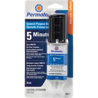 &eacute;poxy  5 minutes  &agrave; usage g&eacute;n&eacute;ral PermaPoxy, 29,5 ml, &eacute;poxyde, Deux composants, Transparent Equipex